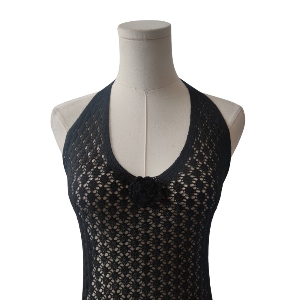 Slit Front Crochet Swim Cover - Picture 5 of 7